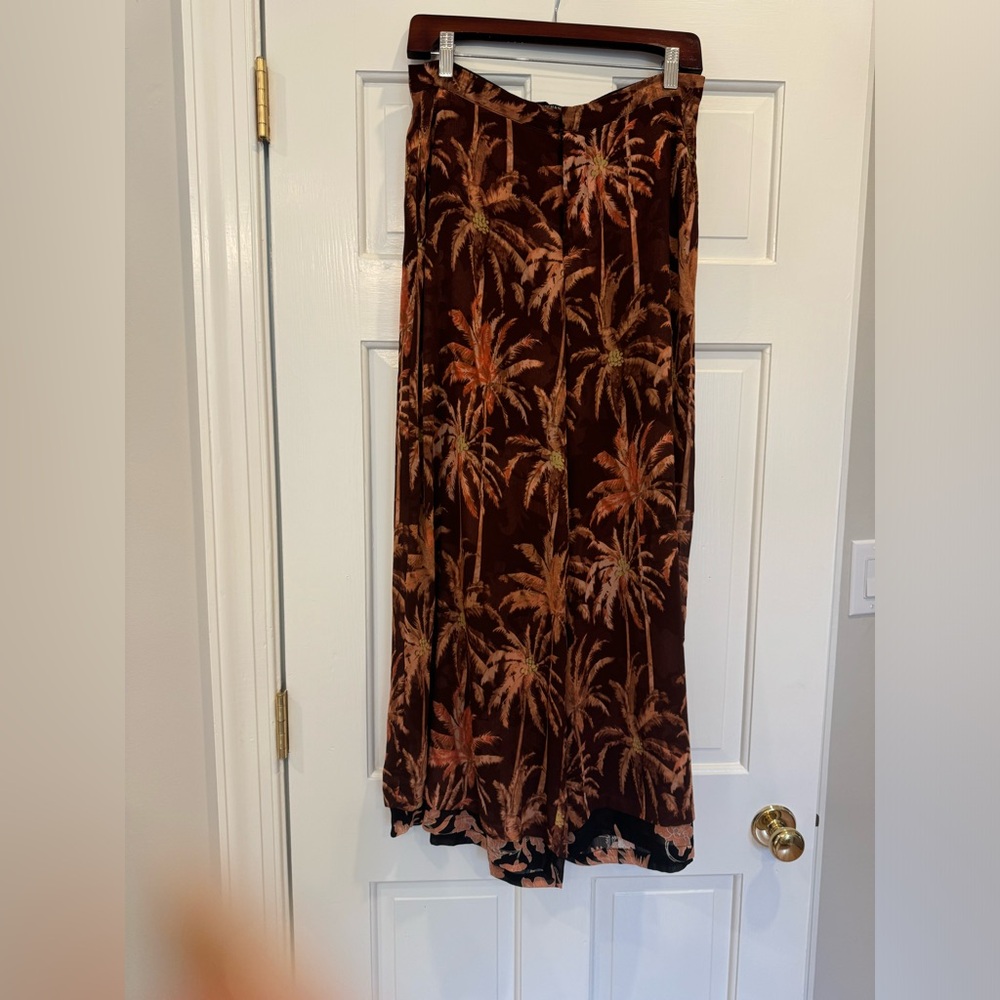 Scotch & Soda Tropical Print Wide Leg Pants - Picture 3 of 9